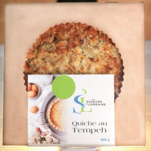 Quiche au Tempeh